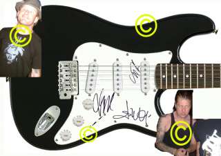 Stone Sour Autographed Signed Guitar & Proof PSA DNA COA UACC RD COA 
