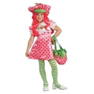  Girls Deluxe Strawberry Shortcake Halloween Costume Toys 