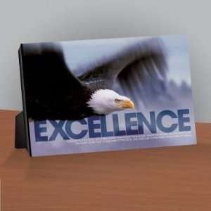  Successories Excellence Eagle Infinity Edge Desktop