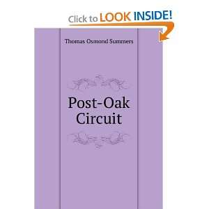  Post Oak Circuit Thomas Osmond Summers Books