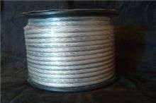 GAUGE WIRE CABLE 10 FT SILVER POWER/GROUND *FASTSHIP*  