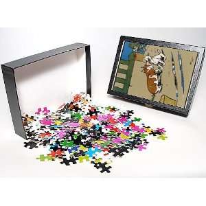   Jigsaw Puzzle of Dog Confronted By Pig from Mary Evans Toys & Games