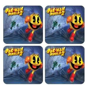  Pacman World Coasters , (set of 4) Brand New Everything 