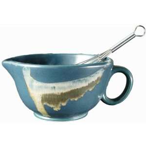 Prado Perfect Grip Stoneware Mixing Bowl 30oz   Matte Blue  