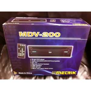  Metric mdv 200 Car Vehicle Dvd/Cd/Cdr/CDRW//compatible 