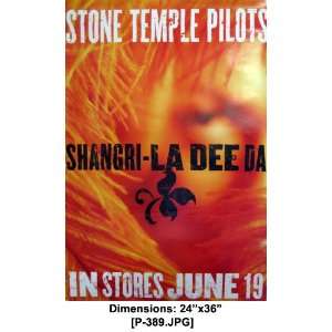  STONE TEMPLE PILOTS SHANGRI LA DEE DA 24x 36 Poster 