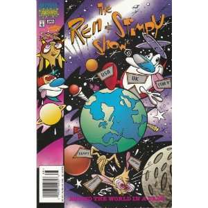  The Ren and Stimpy Show Comic Book Round the World in a 