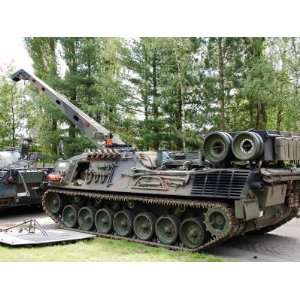  Leopard 1A5 Mbt of the Belgian Army in Repair Photographic 