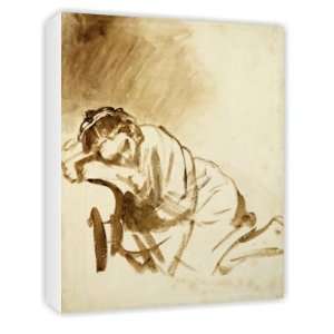  A Young Woman Sleeping (Hendrijke Stoffels)   Canvas 