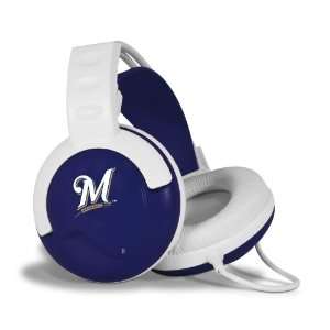  Pangea Brands Fan Jams MLB Headphones   Milwaukee Brewers 