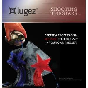  Lugez Shooting Stars Ice Luge Mold