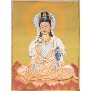  Kuan Yin   Goddess of Compassion Holding a Willow and the 