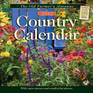  Old Farmers Almanac Country Wall Calendar 2012