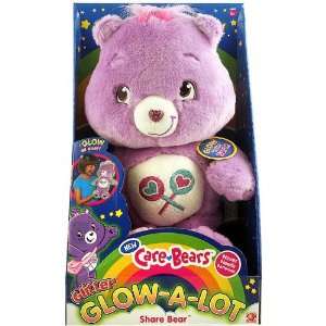  Care Bears Plush Glow in the Dark Share Bear Toys & Games