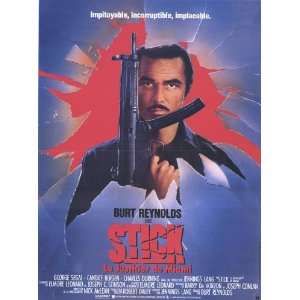 Stick Movie Poster (11 x 17 Inches   28cm x 44cm) (1985) Foreign 