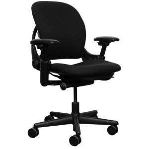 Steelcase Black V1 Leap Office Chair Fully Loaded NEW  