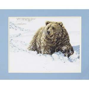   Going Grizzly   Counted Cross Stitch Kit 16x12 Arts, Crafts & Sewing