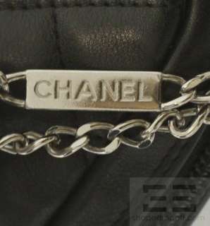 Chanel Black & White Quilted Leather Small Cambon Handbag  