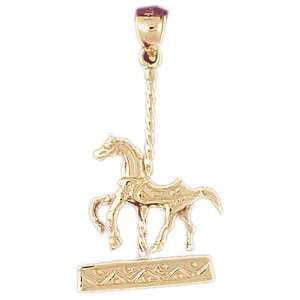   CleverEves 14k Gold Charm Carousels 4.3   Gram(s) CleverEve Jewelry