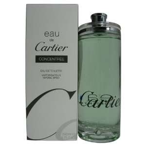 EAU DE CARTIER CONCENTREE Perfume. EAU DE TOILETTE SPRAY 6.75 oz / 200 
