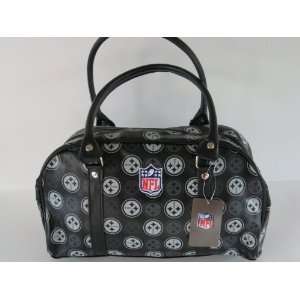   Steeler 2 Tone Designer Logo Steeler Purse