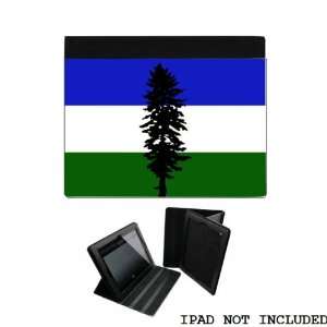  Cascadia Flag iPad 2 3 Leather and Faux Suede Holder Case 