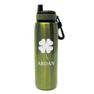  Clover Etched Stainless Water Bottle