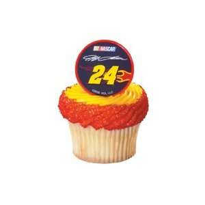  Jeff Gordon Cake or Cupcake Toppers (12 Pack)