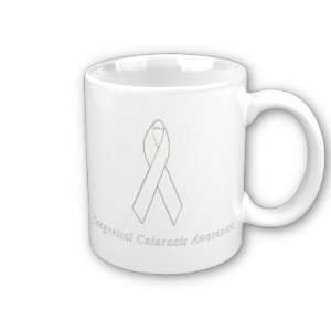  Congenital Cataracts Awareness Ribbon Coffee Mug 