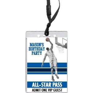  Dallas Mavericks Colored All Star Pass Invitation