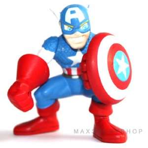   New Marvel Super Hero Squad Hawkeye & Captain America Figure N3  