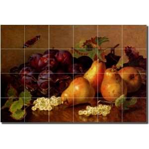 Still Life with Pears by Eloise Harriet Stannard   Artwork On Tile 