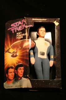 Knickerbocker Star Trek Captain Kirk Poseable Doll 1979  