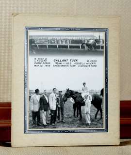 Vintage Horse Racing Photo 1953 Sportsman Park, Cicero  