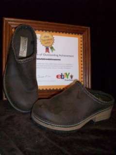 DREXLITE CASUALS GIRLS SIZE 3 M JADE CLOGS BROWN  