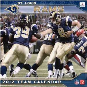 Turner St. Louis Rams 2012 12 x12 Wall Calendar Sports 