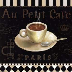  Cafe Parisien II Poster by Daphne Brissonnet (12.00 x 12 