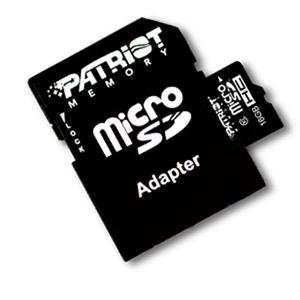 Patriot Memory, 16GB MicroSDHC Class10 (Catalog Category Flash Memory 