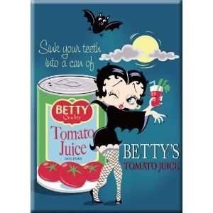  Betty Boop Tomato Juice Magnet 26363BP