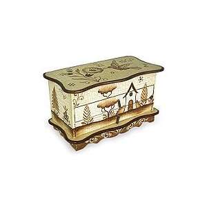  Cedar jewelry box, Spring