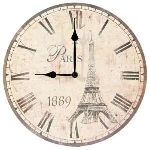  Eiffel Tower of Paris Picture Clock 
