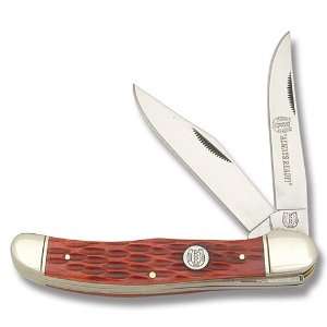  Rough Rider Knives 313 Large Copperhead Knife with Red 