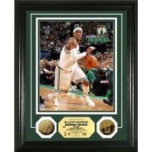  Boston Celtics Rajon Rondo 24KT Gold Coin Photomint 