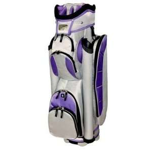   Ladies Atlantis Purple Lavender Golf Club Cart Bag for Womens Clubs