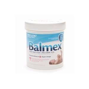  Balmex Diaper Rash Cream With 11.3% Zinc Oxide 16 oz 