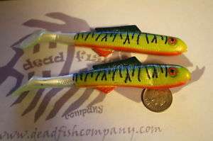 COCAHOE 4 MInnow Shad Fishing Lot Of 2 $1.00 Special D  