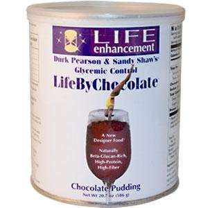 Life Enhancement, Glycemic Control LifeByChocolate, Chocolate Pudding 