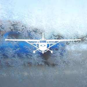  Cessna 172 Skyhawk Sky Hawk White Decal Window White 
