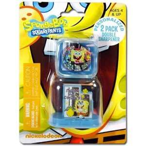  SpongeBob SquarePants Pencil Sharpener   SpongeBob 2 Pack 