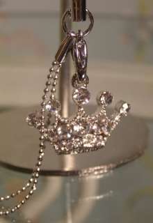   Miniature Ornament Cell Phone Strap Cute Pretty Crown 1, 2  